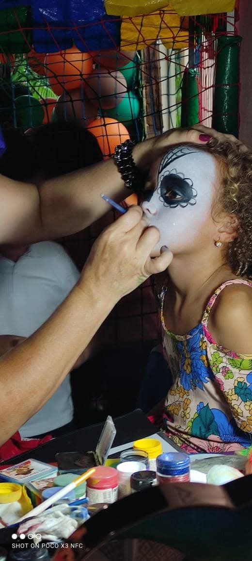 Caveira mexicana artística